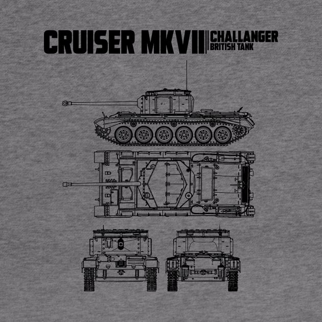 CRUISER MK VIII CHALLANGER by theanomalius_merch